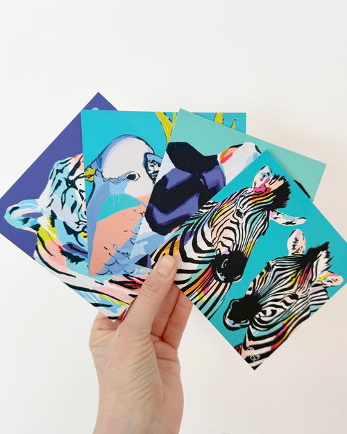 ANIMALS POSTCARD PACK