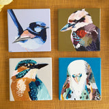 Coaster Set- Australian Birds 3