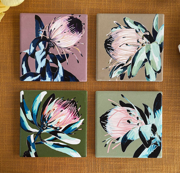 Coaster Set- Protea 1