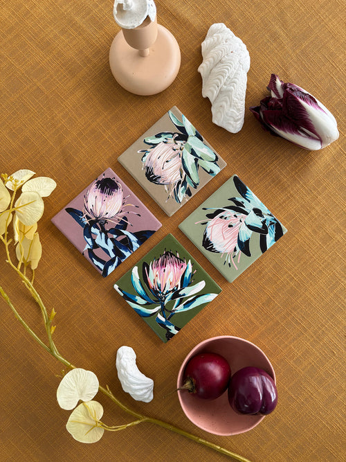 Coaster Set- Protea 1