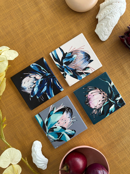 Coaster Set- Protea 2