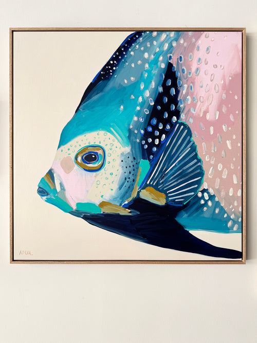 'Fish Eight' Customised CANVAS PRINT