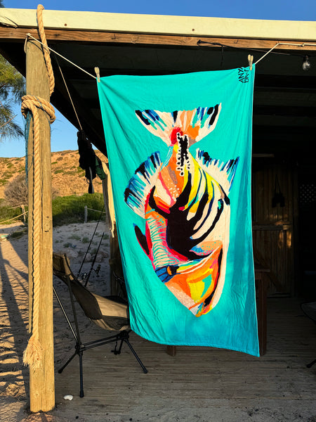 Beach towel- Fish