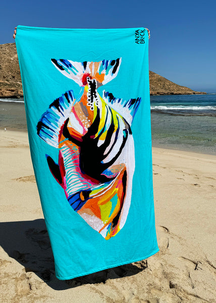 Beach towel- Fish