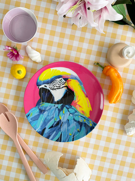 Plate Set- Bright Birds