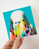 BRIGHT BIRDS POSTCARD PACK